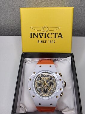 Invicta Racing Vaulthan Vaulthan Men's Watch - 44mm. Orange (69651)